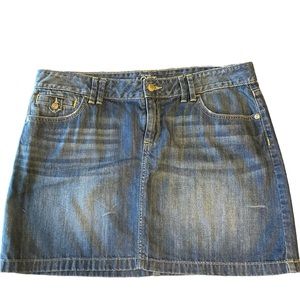 Loft denim mini skirt size 10.